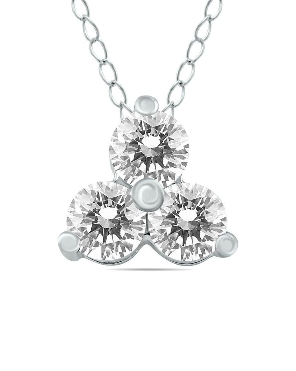 Diamond Select Cuts White 14k 0.46 Ct. Tw. Diamond Necklace