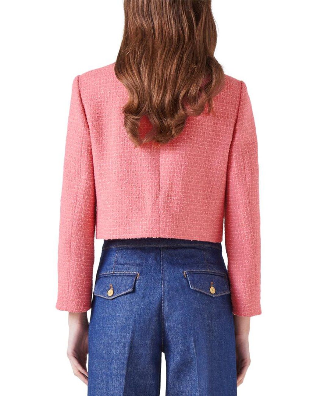 L.K.Bennett Red Allie Jacket