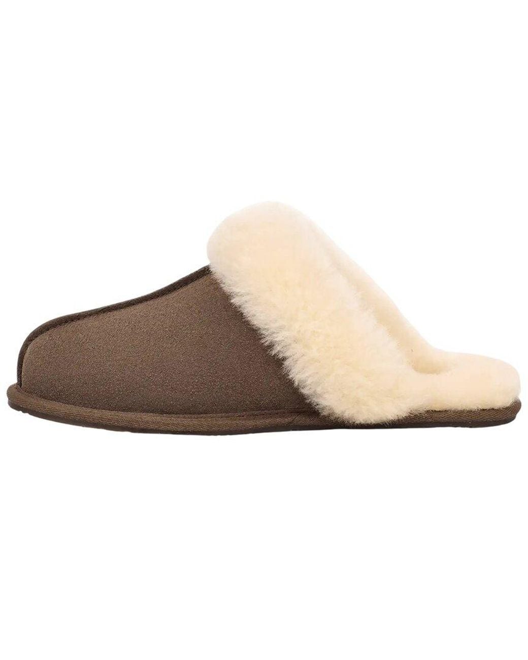 Ugg Brown Scuffette Ii Suede Slipper