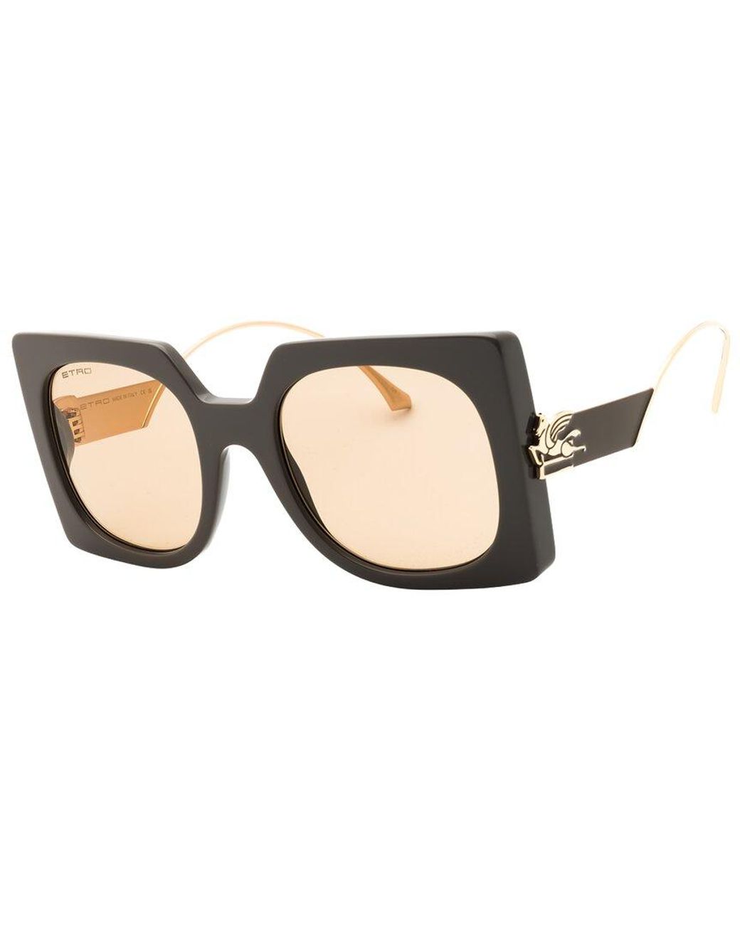 Etro Brown 54Mm Sunglasses