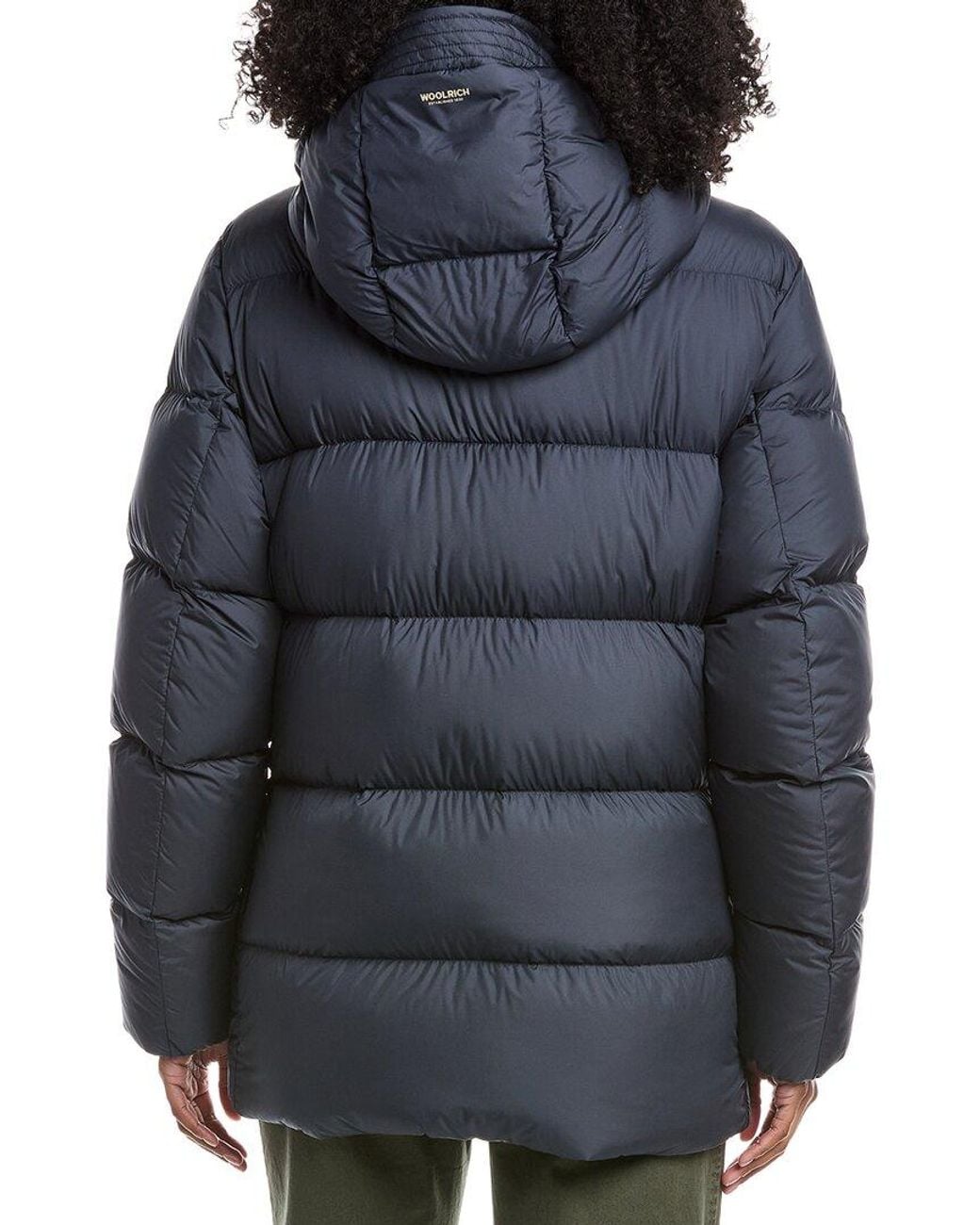 Woolrich Black Cloud Davis Down Parka