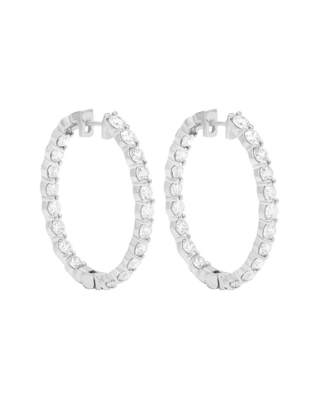 Diana M White Fine Jewelry 14k 8.12 Ct. Tw. Diamond Earrings