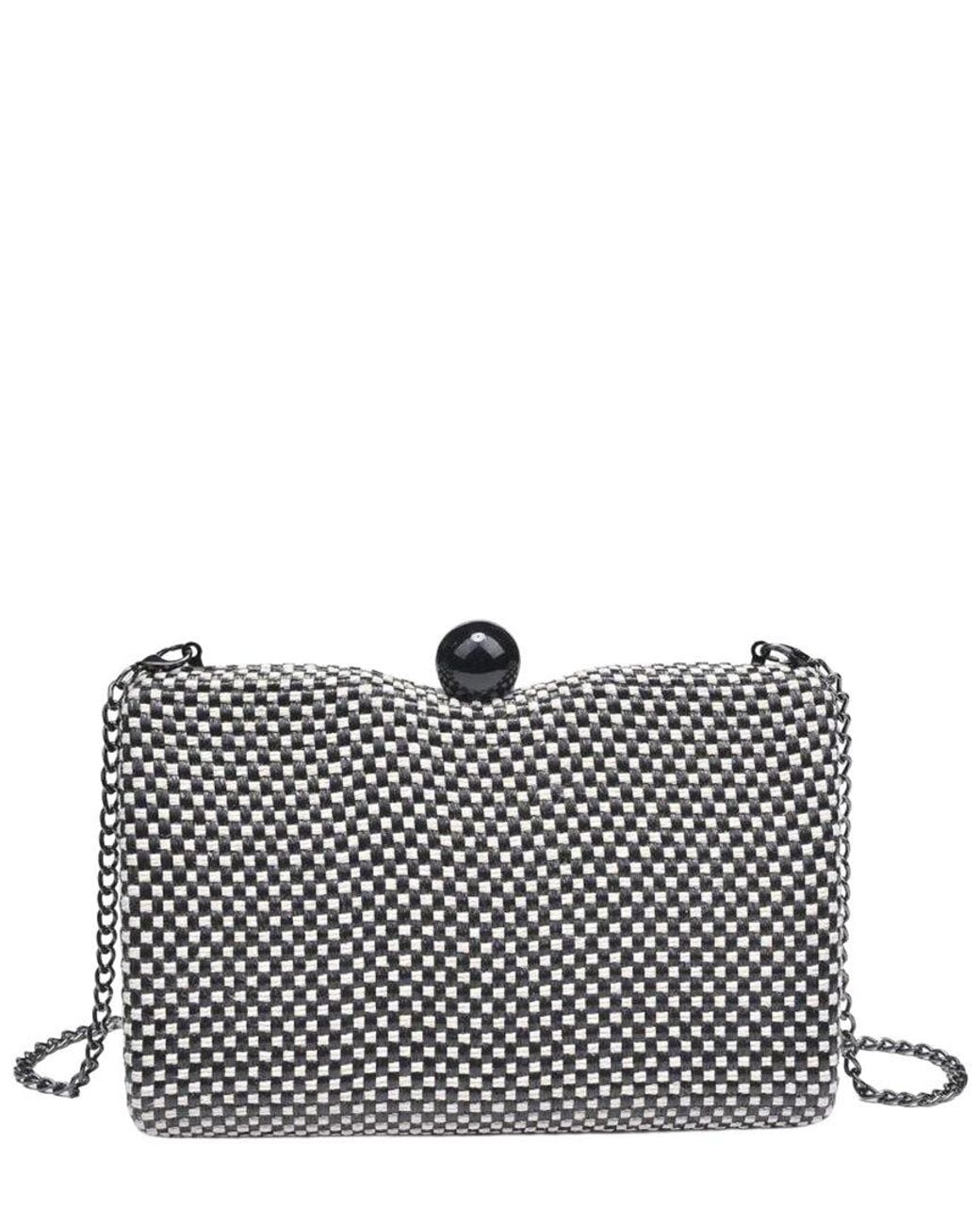 Urban Expressions Black Marissa Evening Clutch