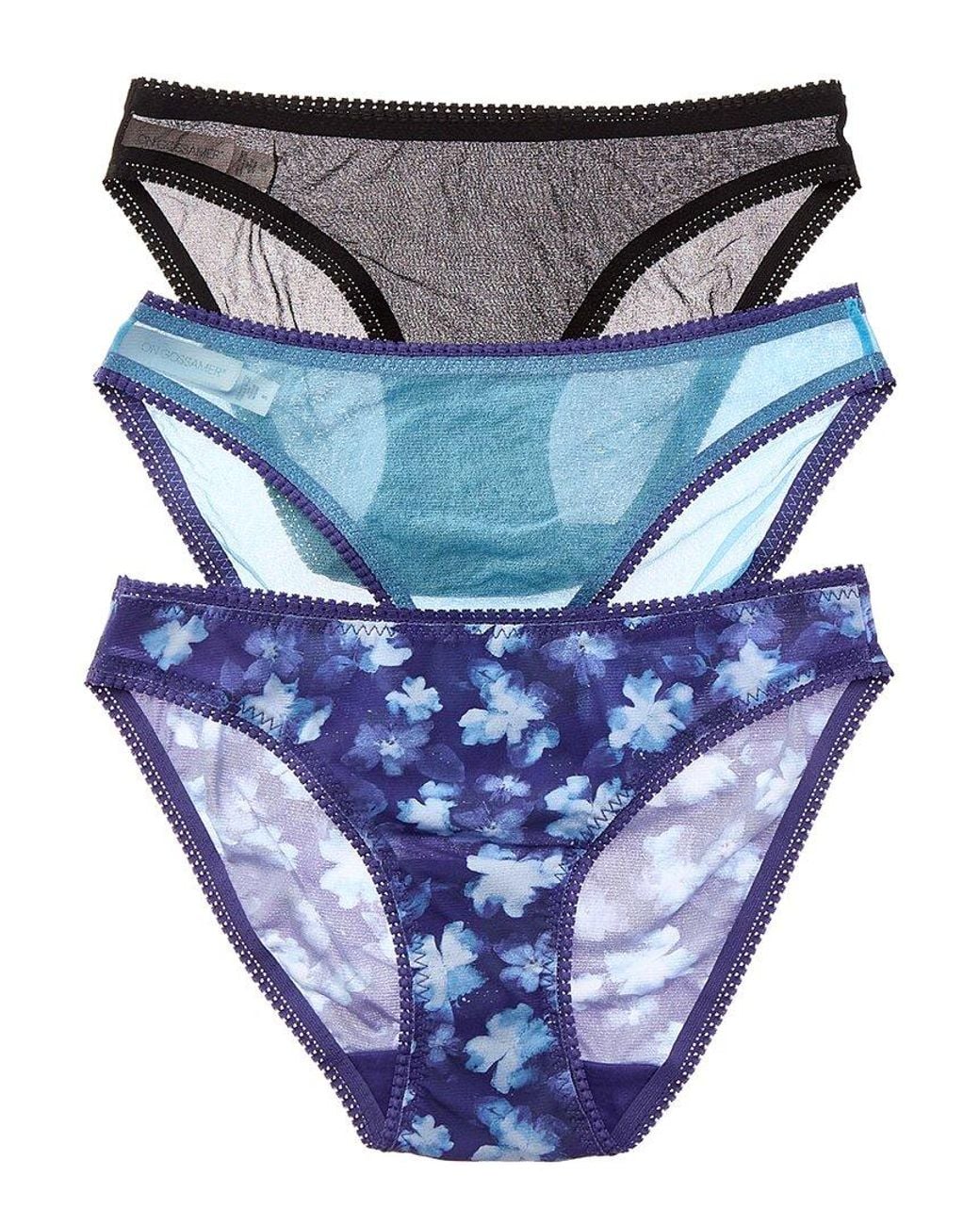 On Gossamer Blue 3Pk Hip Bikini