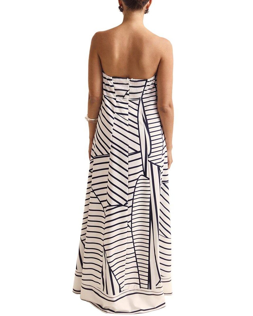 LEON GORI White Maxi Dress