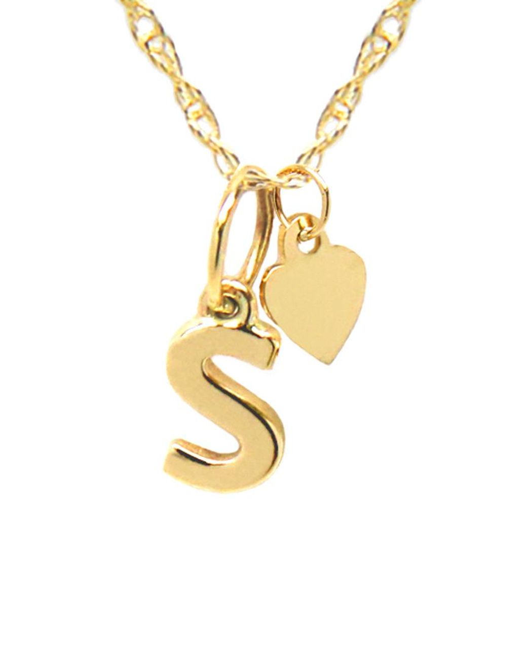 Jane Basch 14k Lowercase Initial 