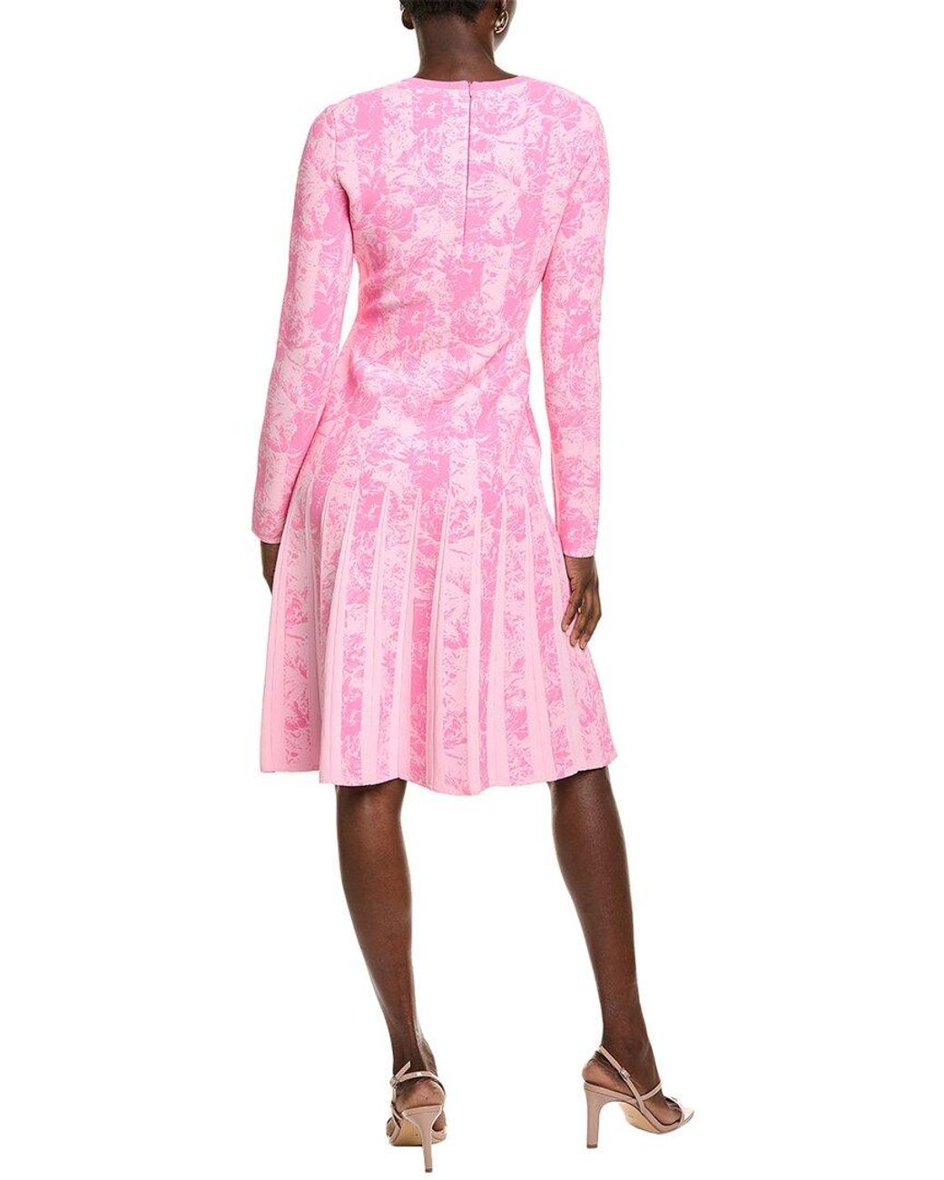 Lela Rose Pink Mini Dress
