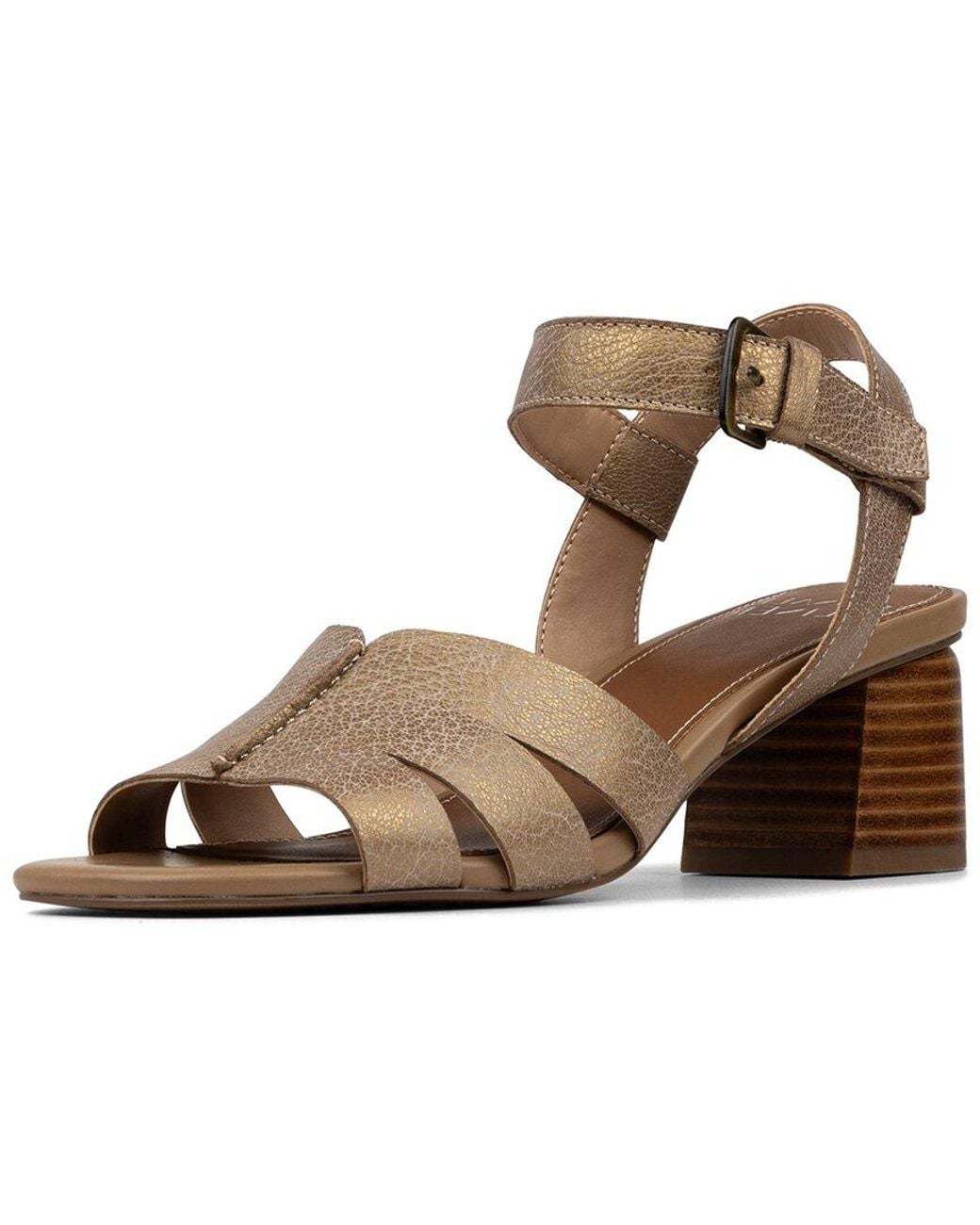 Donald J Pliner Brown Joyus Leather Sandal
