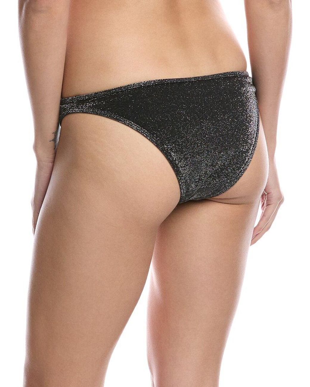 Ramy Brook Black Isla Bikini Bottom