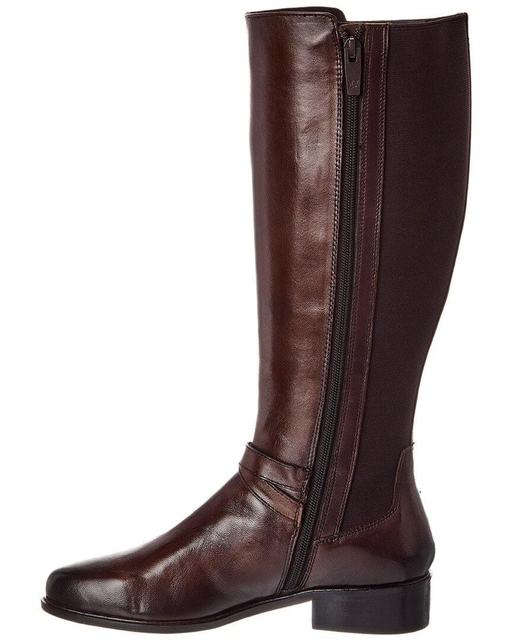 Dune Brown Teine Leather Boot