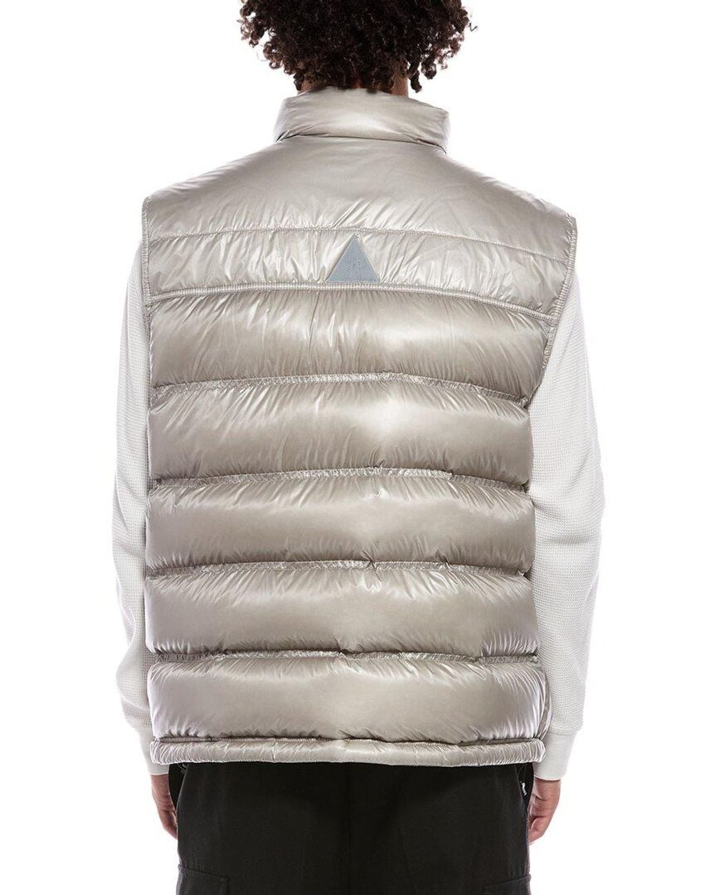 Moncler Gray Nantu Vest for men