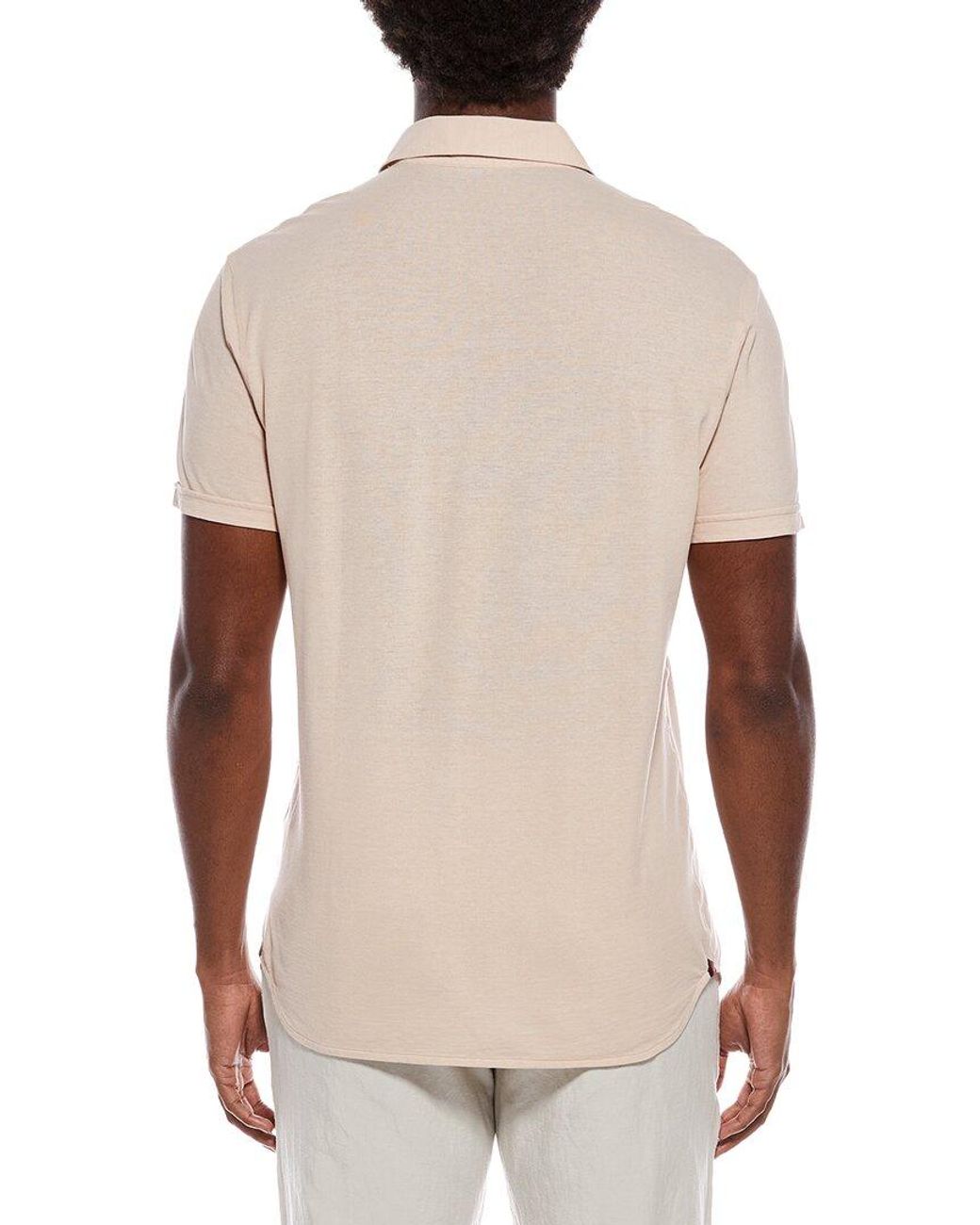 Isaia Natural Sport Shirt for men