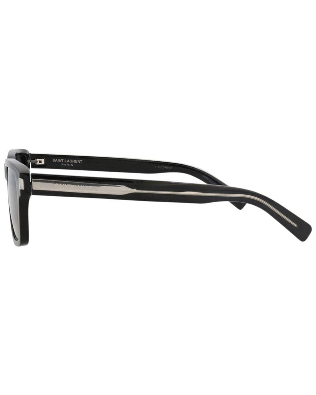 Saint Laurent Black 57Mm Sunglasses for men
