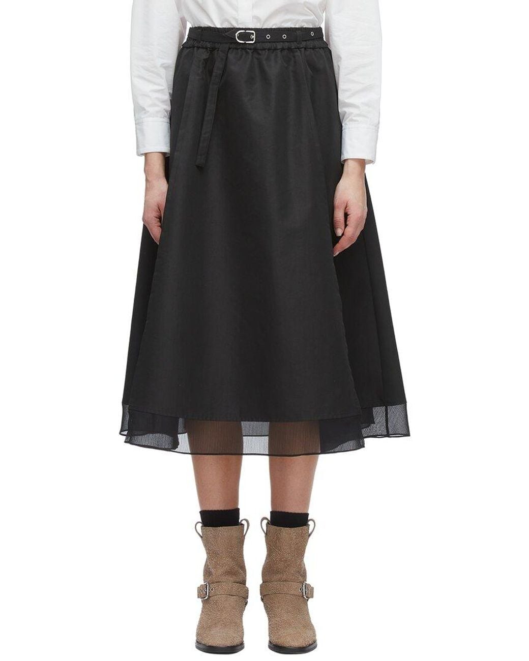 3.1 Phillip Lim Black Skirt