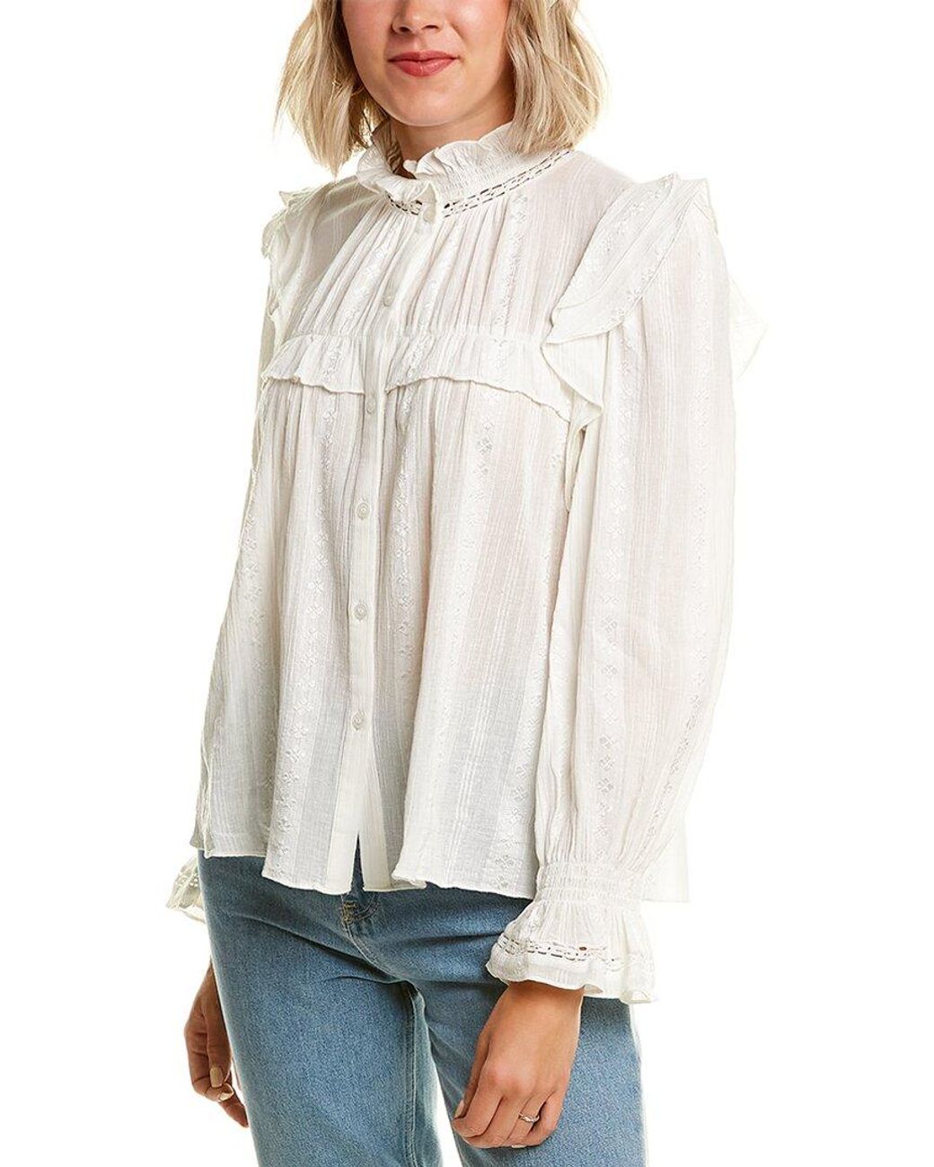 Étoile Isabel Marant Cotton Jatedy Top in White - Save 14% | Lyst