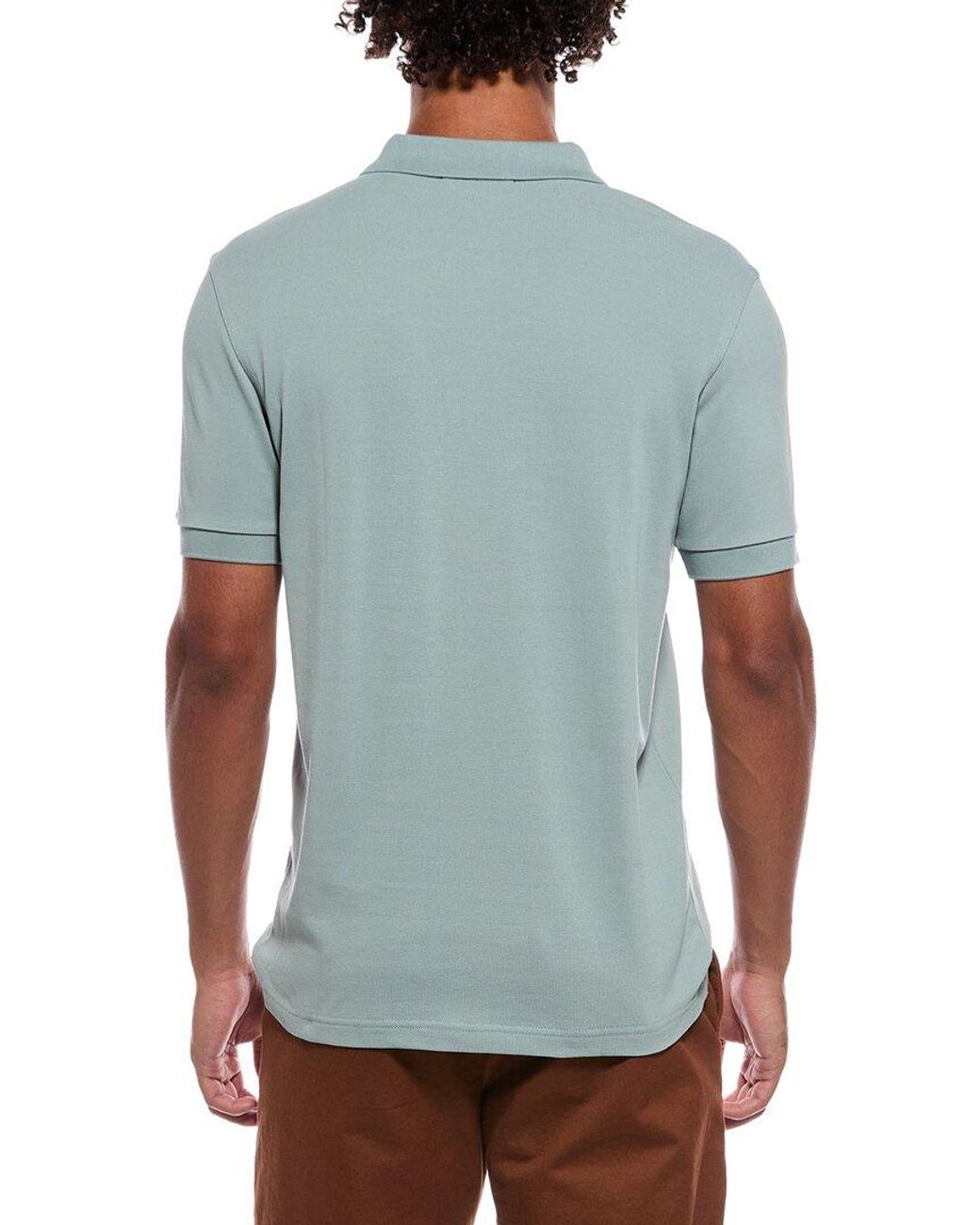Fred Perry Blue Pique Polo Shirt for men