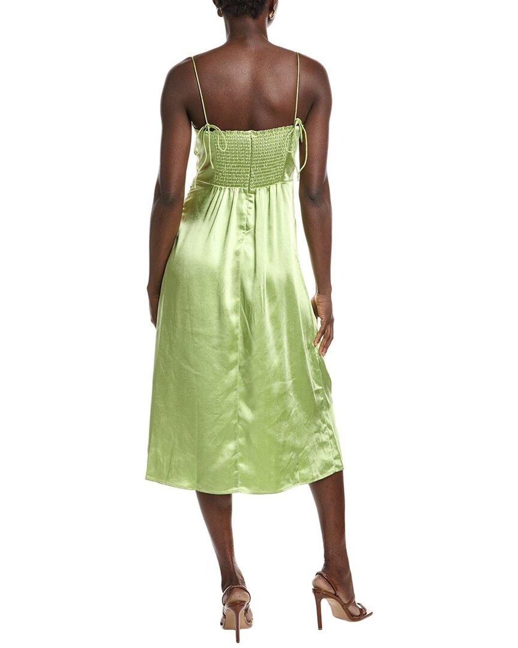 O.P.T Green O.P.T Radeate Midi Dress