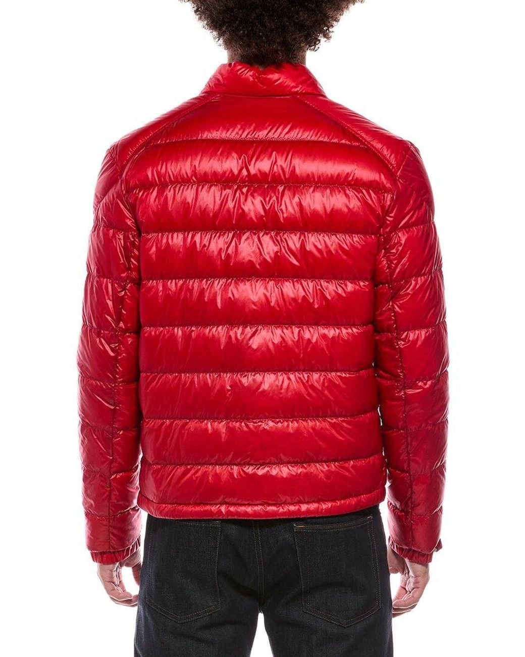 Moncler Red Down Jacket for men