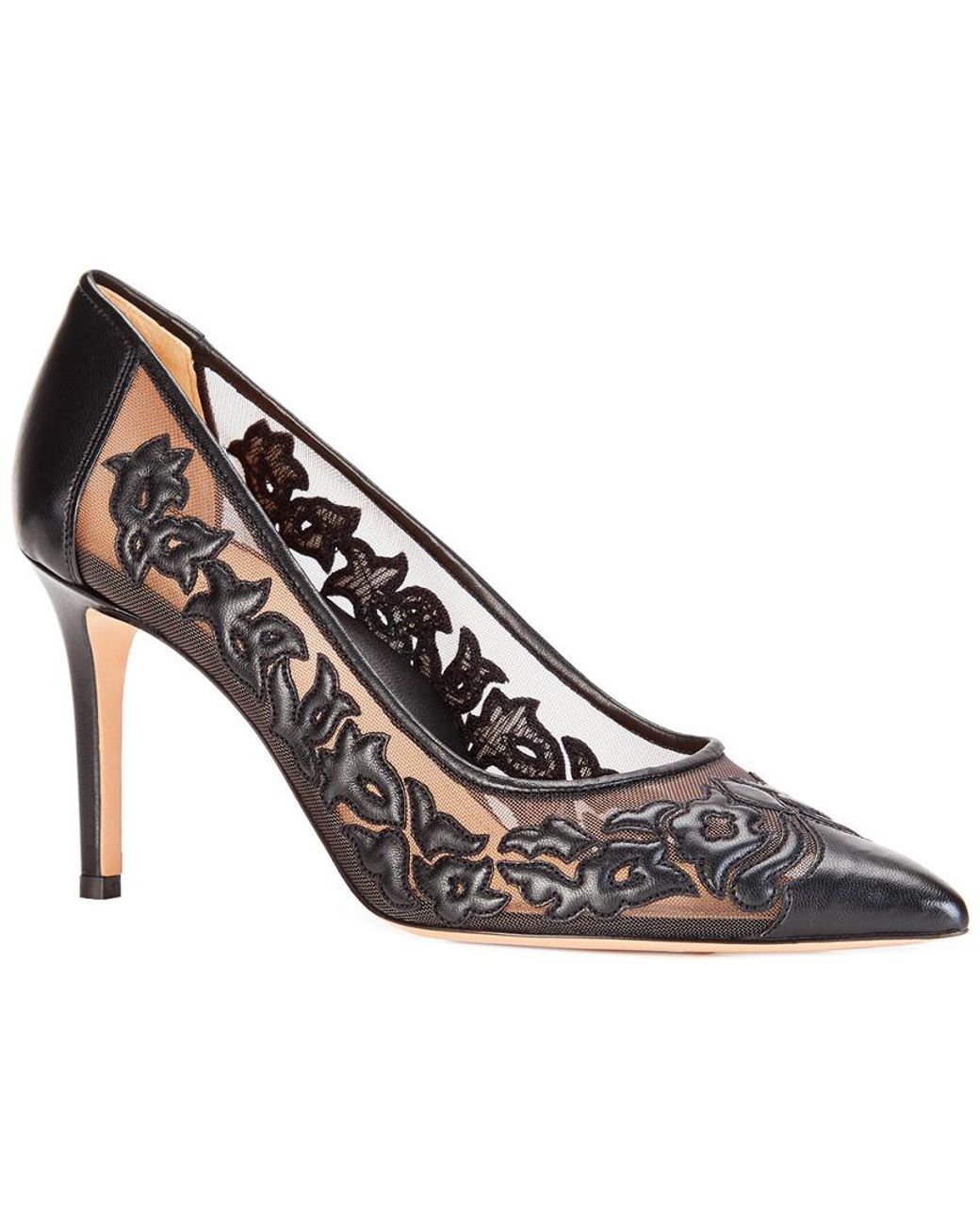 Marion Parke Metallic Madeline Leather Pump