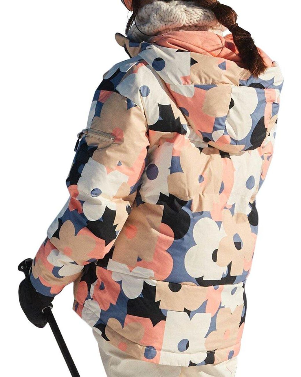 Roxy Multicolor Alofted Puffy Snow Jacket
