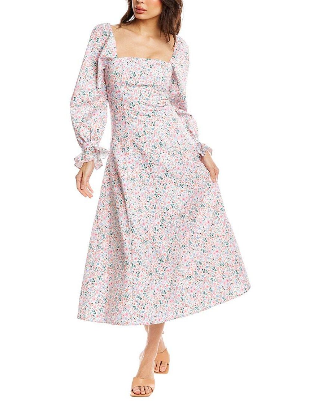 Olivia Rubin Purple Willow Maxi Dress