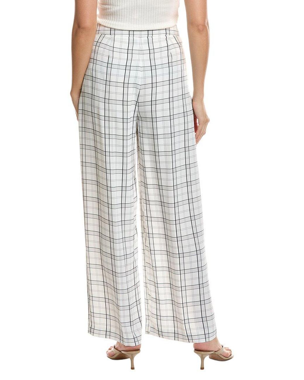 Kenneth Cole Yellow High Rise Wide Leg Pant