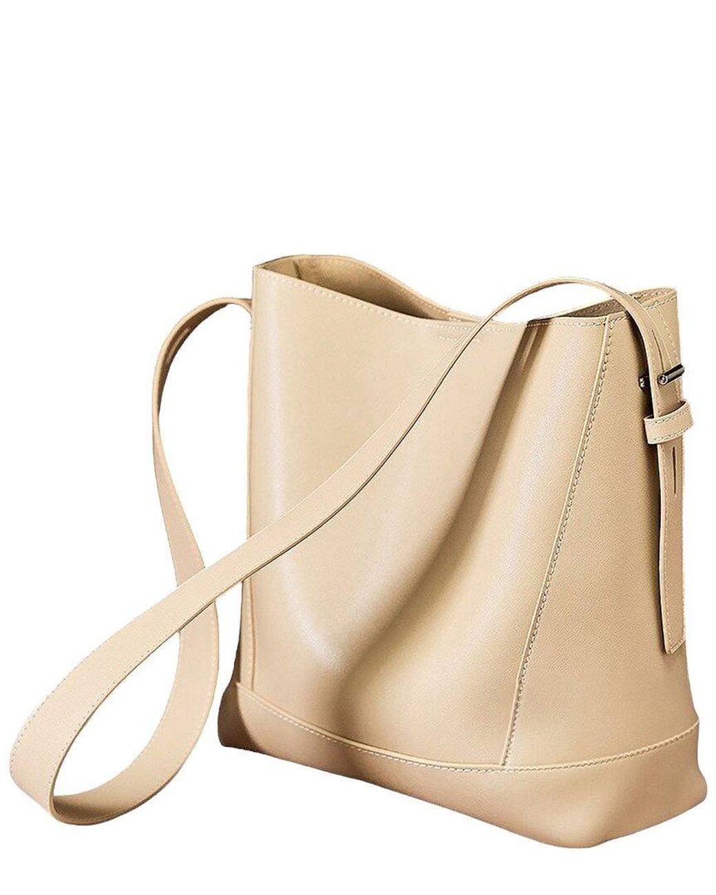 Adele Berto Natural Leather Shoulder Bag