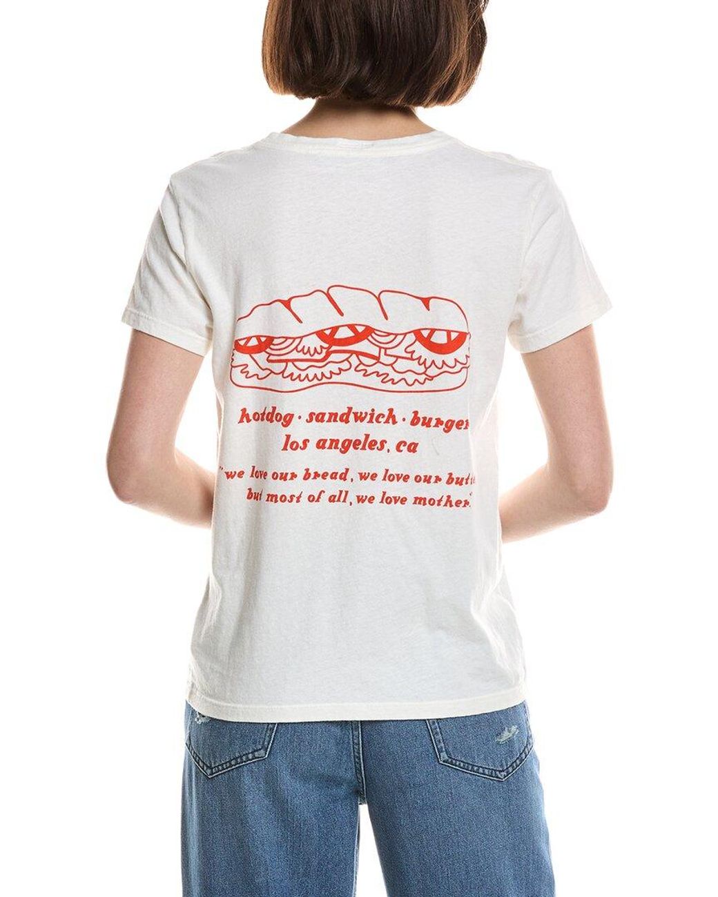 Mother Blue The Boxy Goodie Goodie T-Shirt