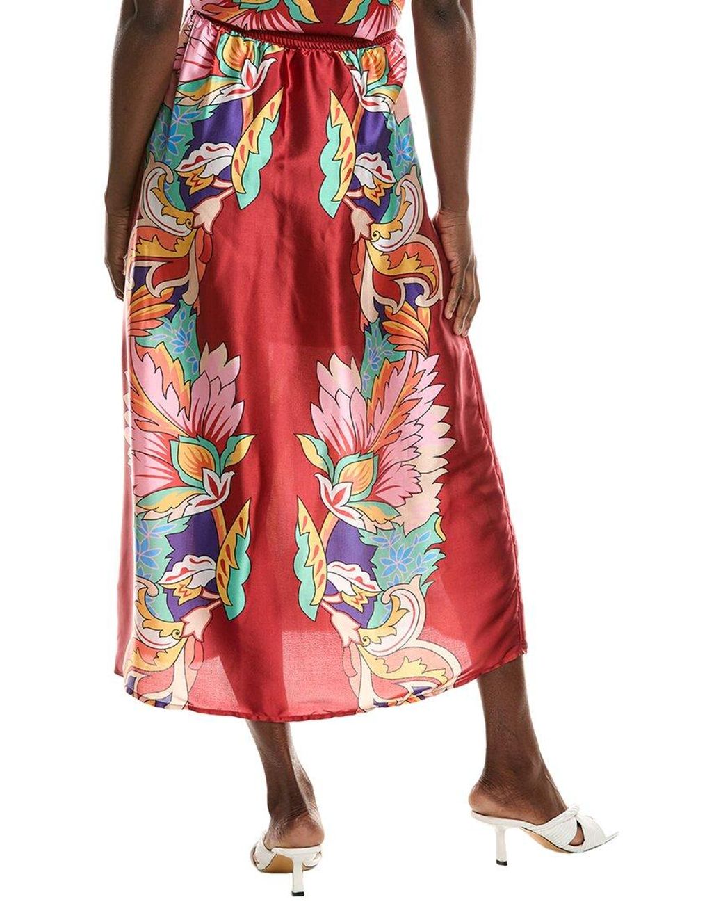 ANNA KAY Red Robilou Maxi Skirt