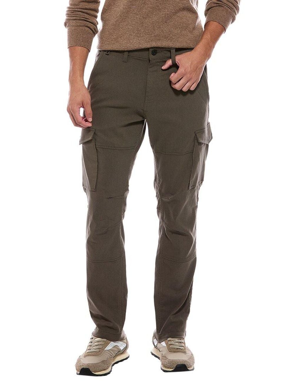 Point Zero Green Super Flex Cargo Pant for men