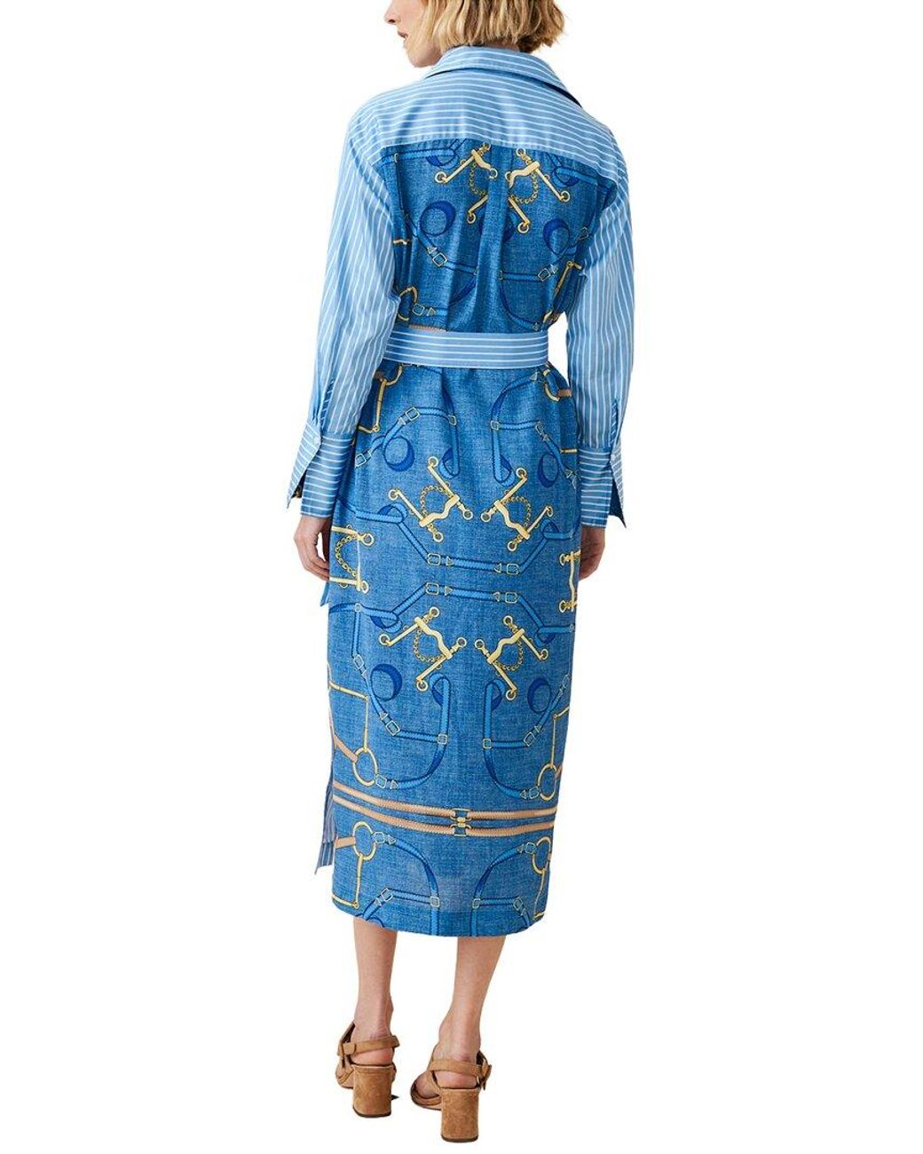 J.McLaughlin Blue Quince Dress