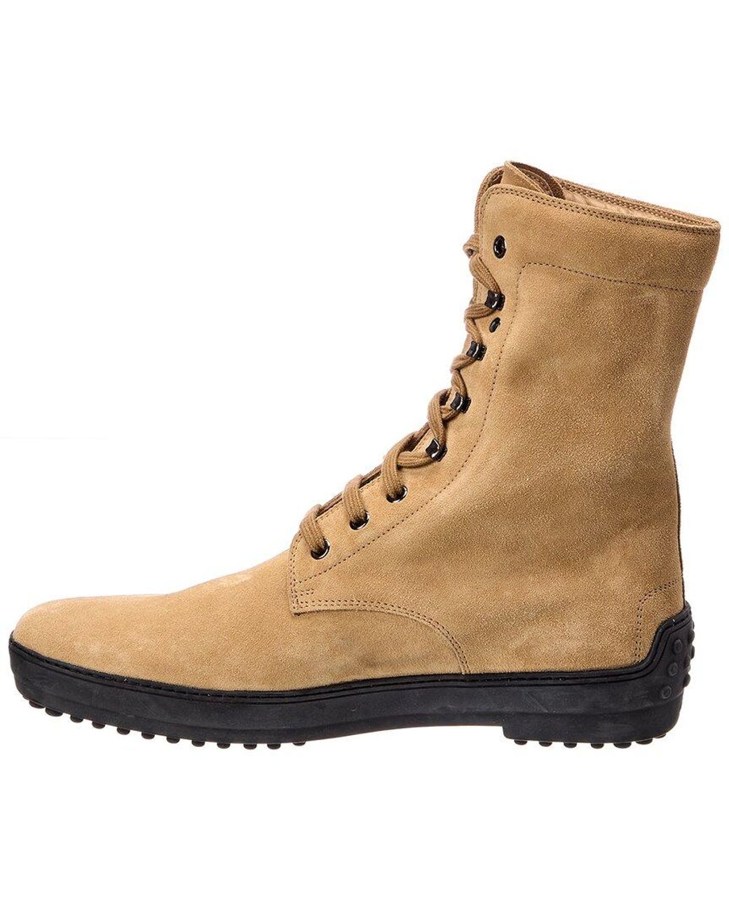 Tod's Natural Suede Boot for men
