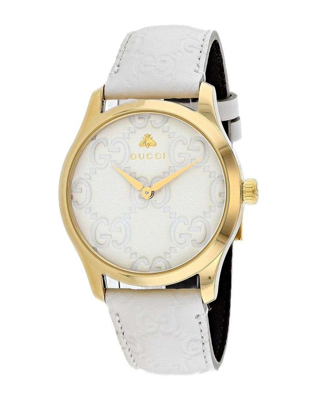 Gucci Metallic G-timeless Watch for men