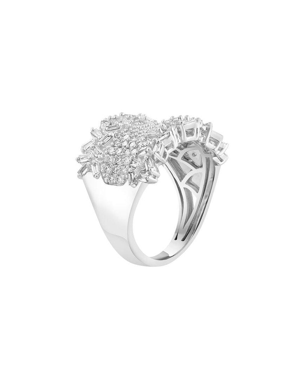 Effy Fine Jewelry White 14K 1.27 Ct. Tw. Diamond Ring
