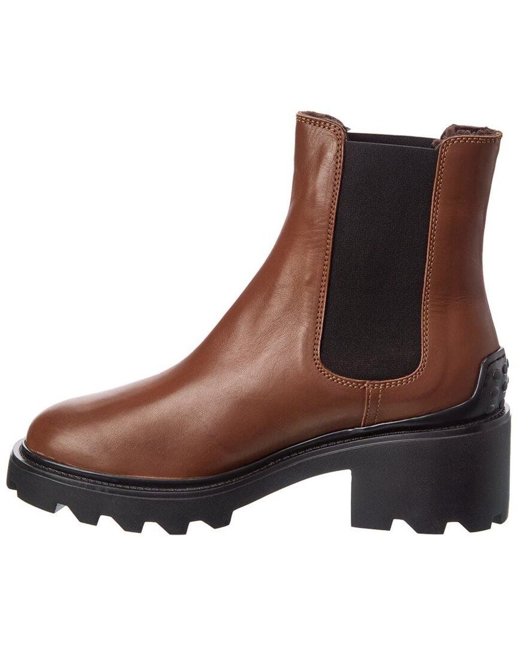 Tod's Brown Leather Boot