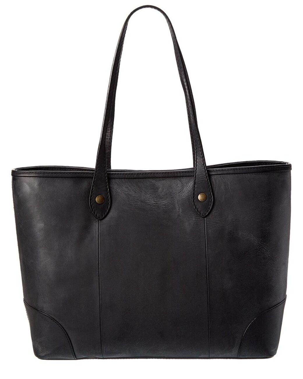 Frye Melissa Basket Woven Leather Shopper Tote in Black Lyst Canada