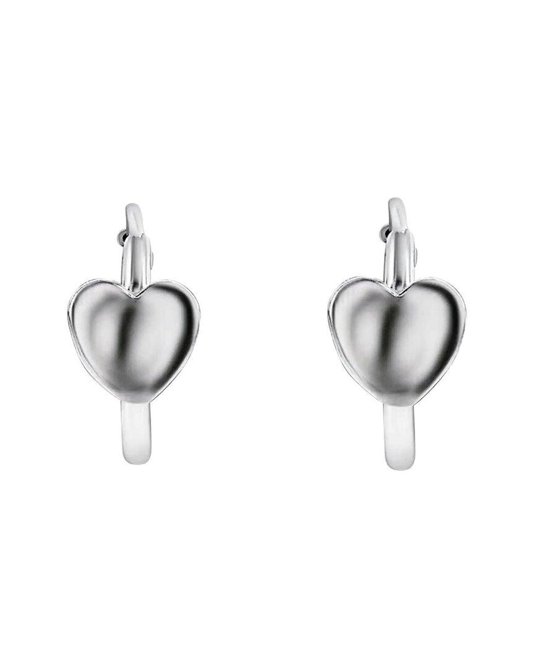 Donatello Gian Metallic Hoop Earrings