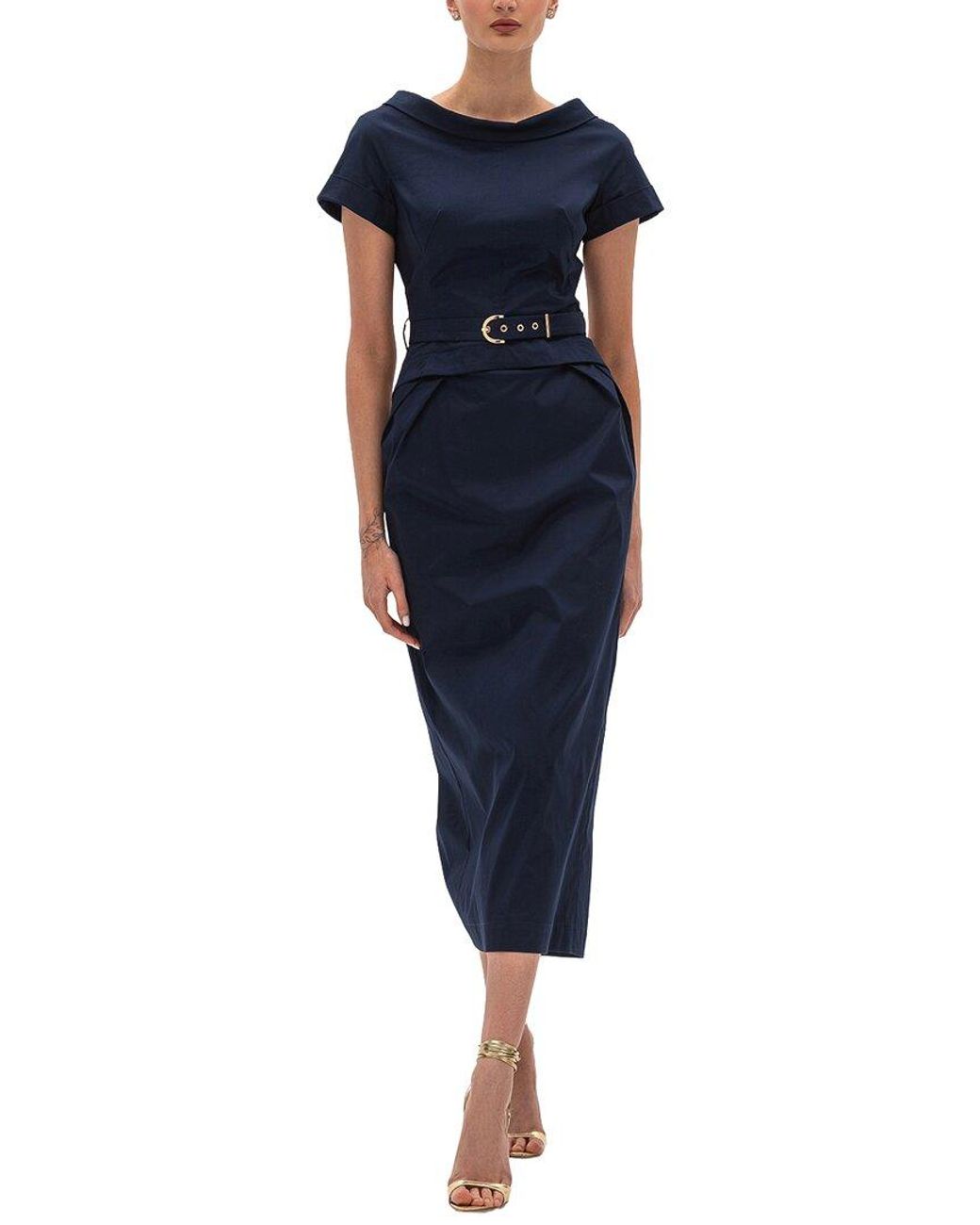 BGL Blue Sheath Dress