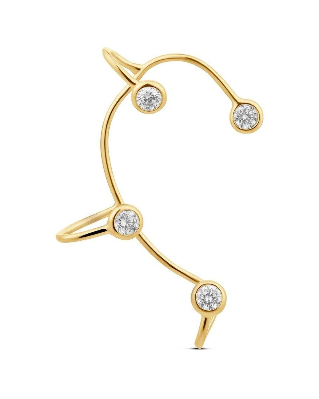 SHYMI Metallic 18K Filled Ear Cuff
