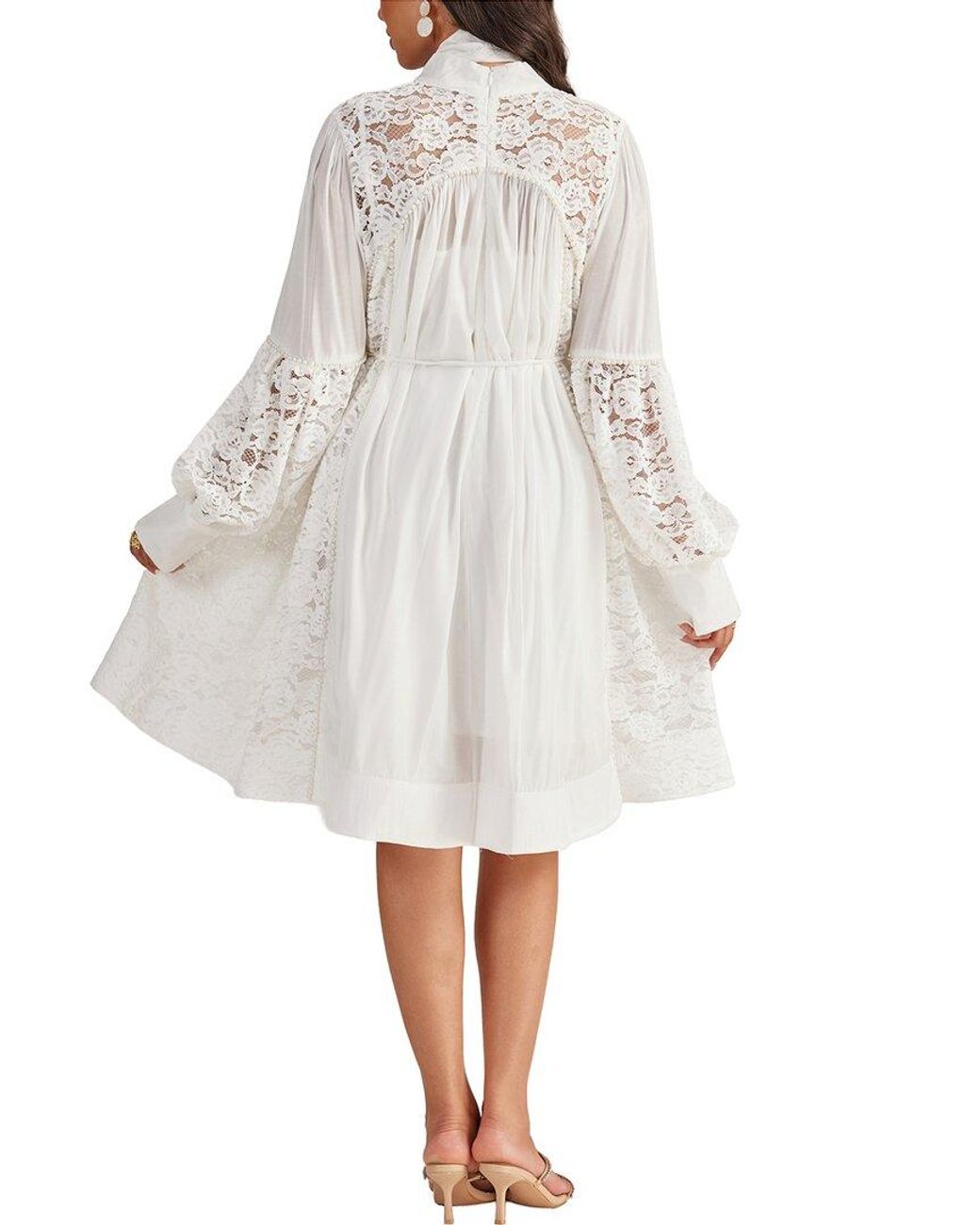 Kaimilan White Mini Dress