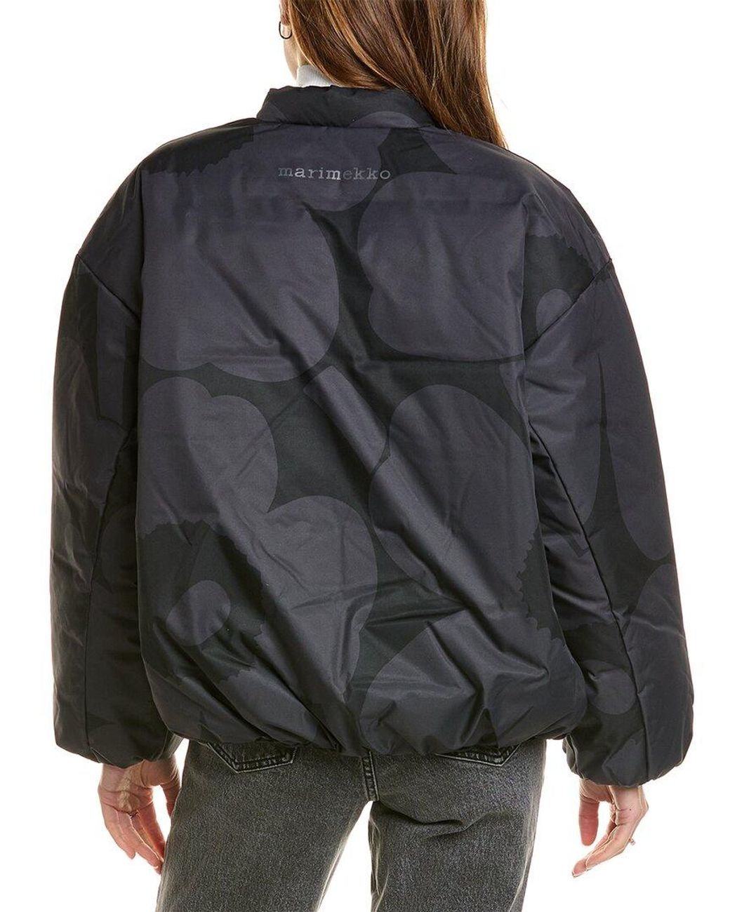 Marimekko Holkki Unikko Jacket in Black | Lyst
