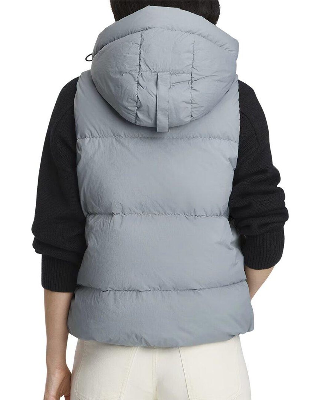 Canada Goose Gray Junction Label Puffer Down Vest