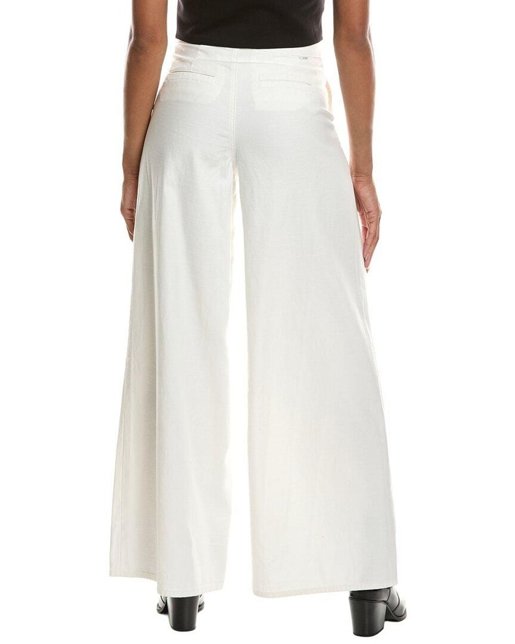 Mother White The Undercover Lace-Up Sneak Jean
