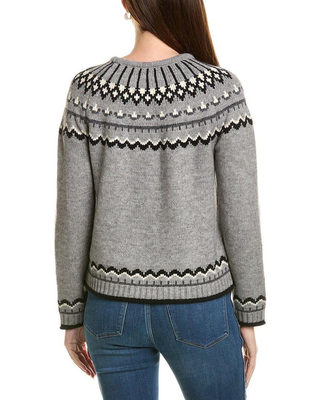 Hunter Gray Fairisle Sweater