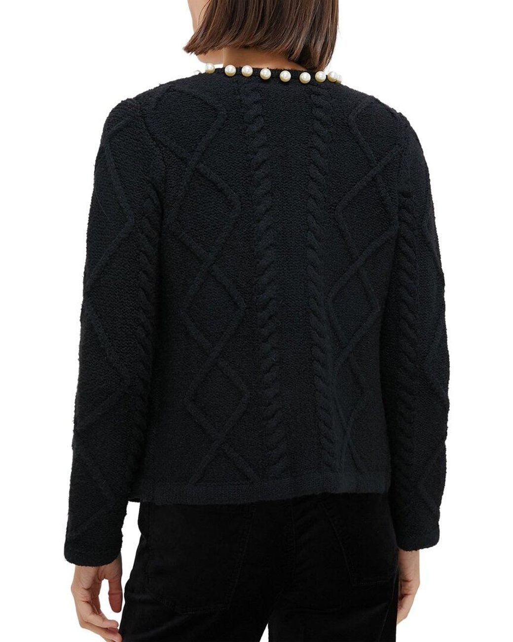 Hyacinth House Black Piper Cardigan