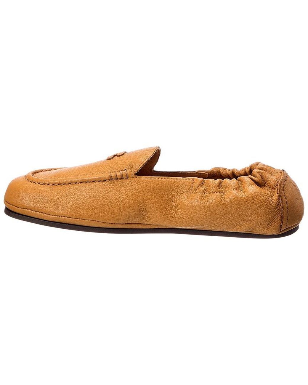 Céline White Adam Leather Loafer for men
