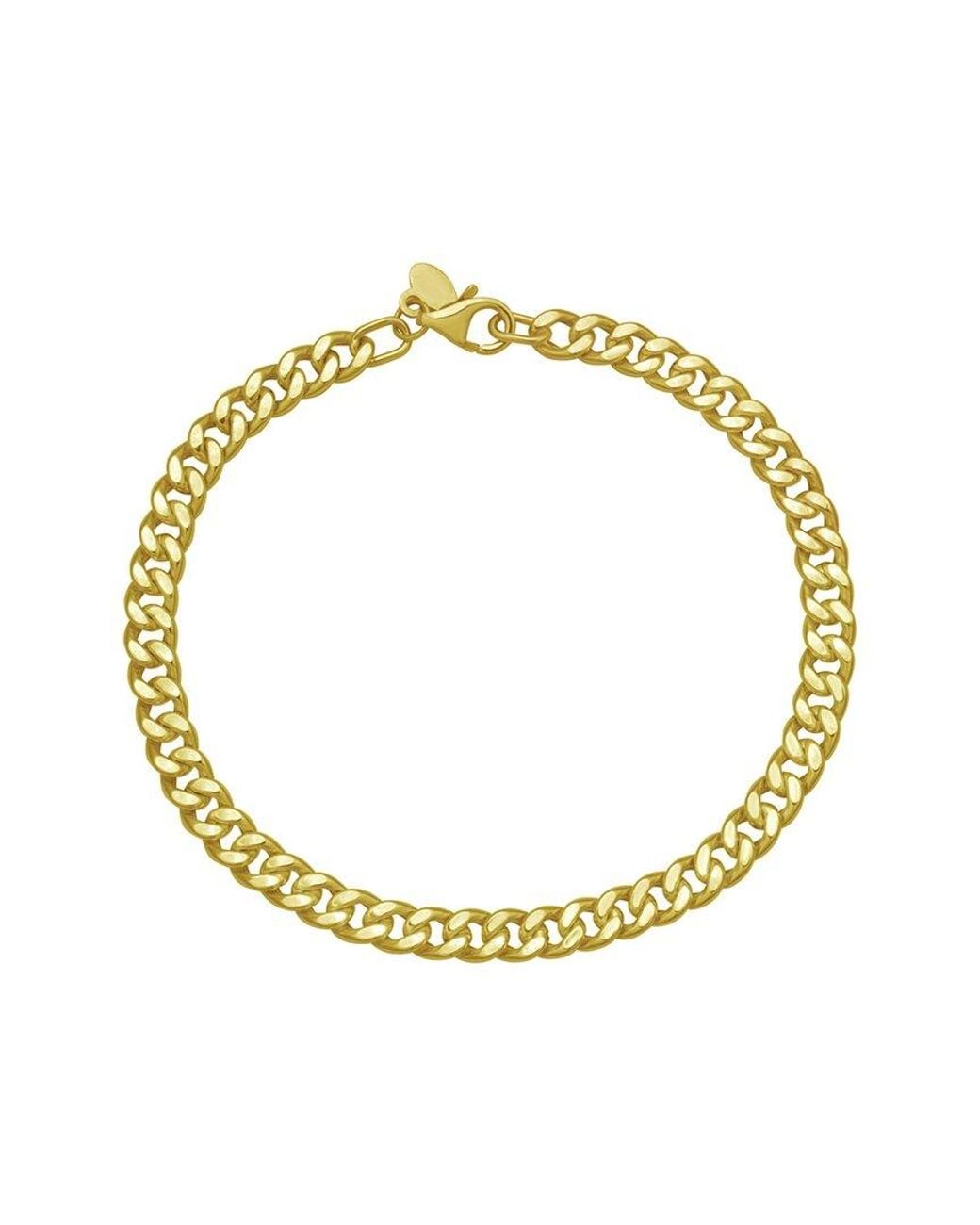 Italian Gold Metallic 14K Link Bracelet