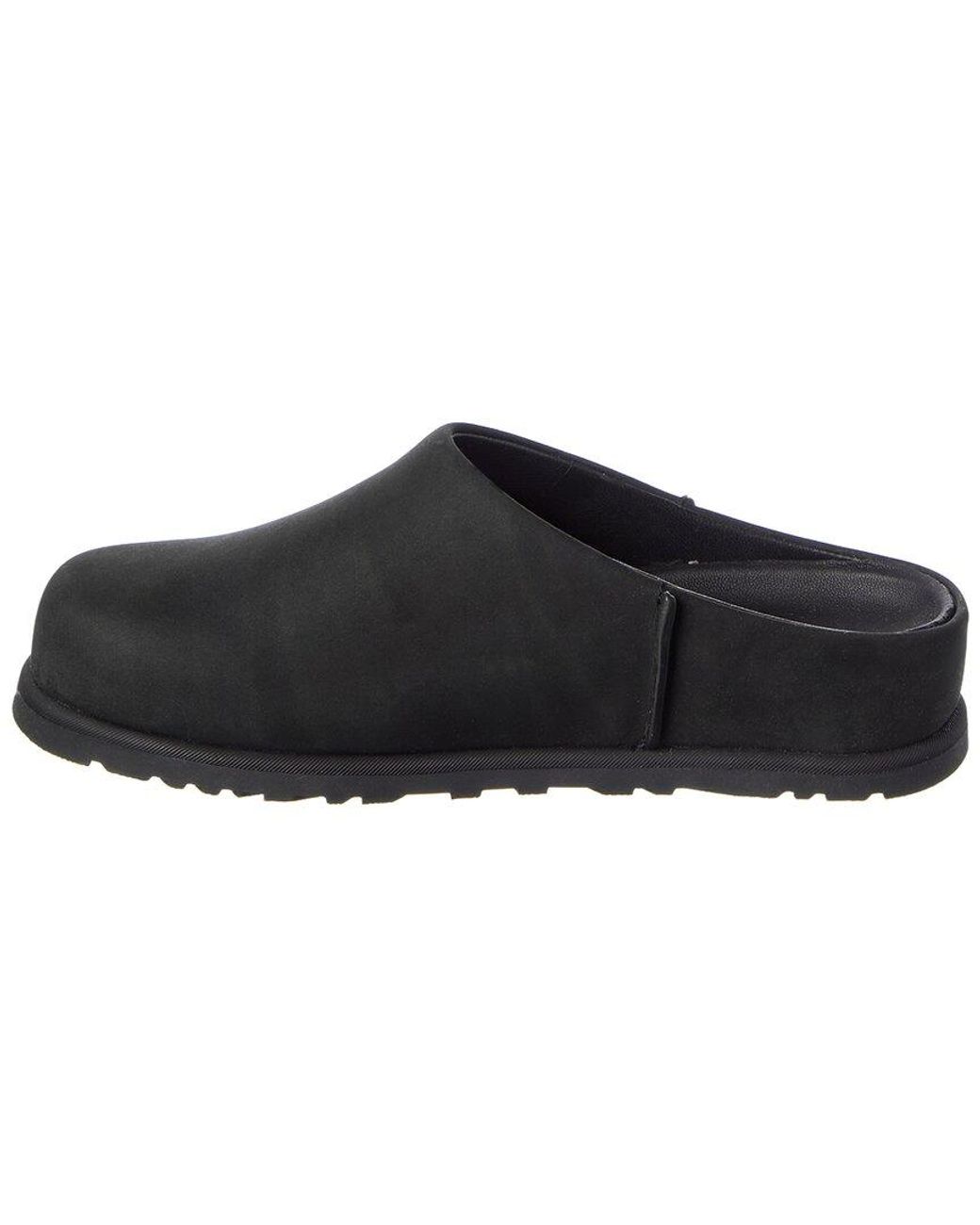 Ugg Black Otzo Leather Clog