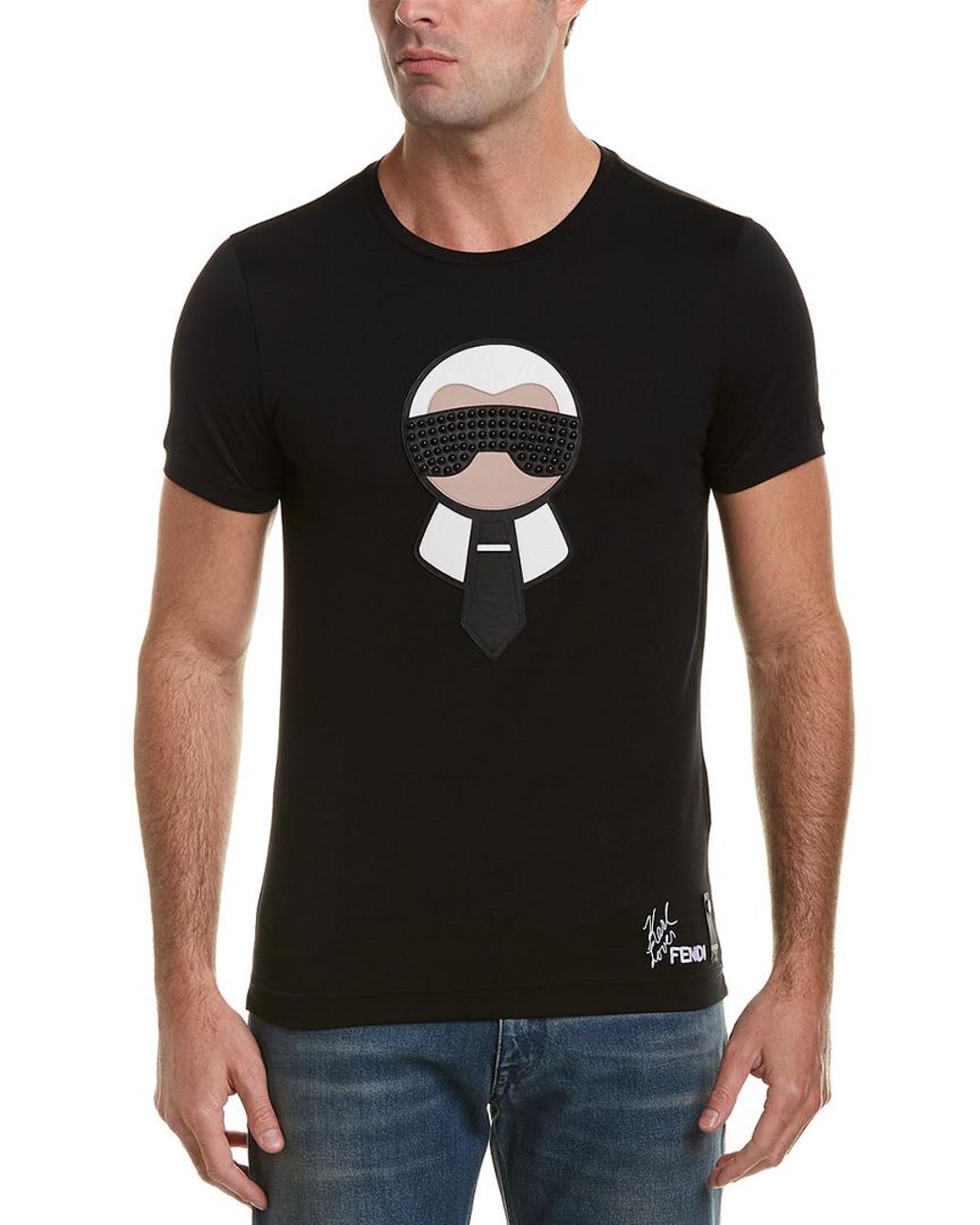 Karl loves fendi t shirt sales
