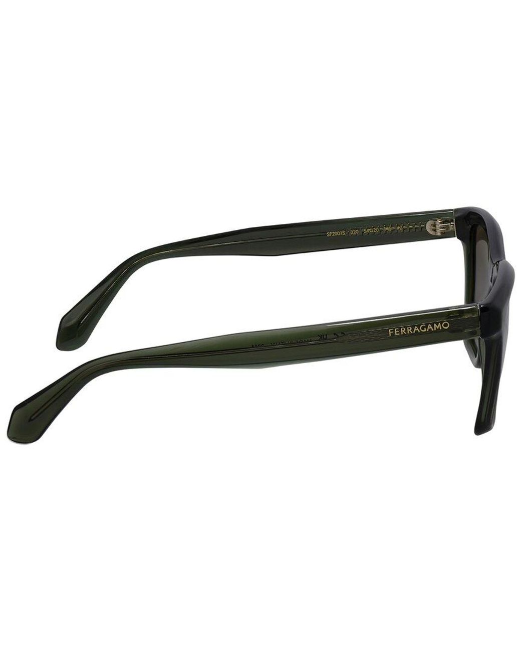 Ferragamo Black Sf 2001S 54Mm Sunglasses